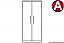 rimini 2 Door Standard Wardrobe