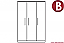 rimini 3 Door Triple Wardrobe 