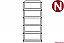 rimini Large Bookcase