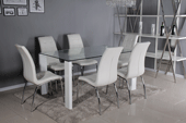 savona table + 6 chairs