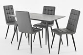 roma table + 4 chairs