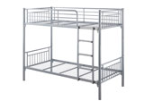 milan metal double bunk bed