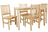 malaya table + 4 chairs