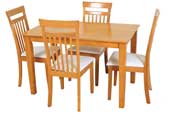 shaker table + 4 chairs