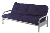 metal action futon sofabed