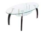elena coffee table - clear