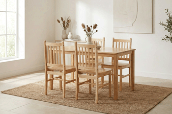 malaya table + 4 chairs