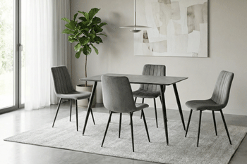 roma table + 4 lisbon chairs