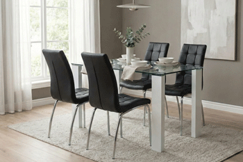 savona table + 4 chairs