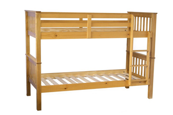 lukas honey bunk bed