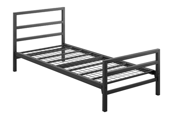 single city bed frame black