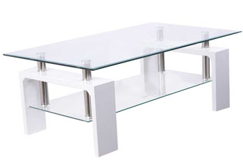 ferreira white coffee table 