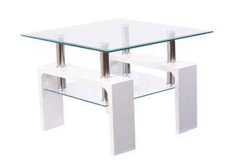 ferreira white lamp table