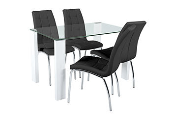 savona table + 4 chairs