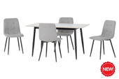 lucca table + 4 chairs 
