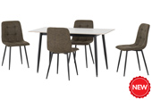 riga table + 4 chairs