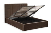 aiden chocolate ottoman