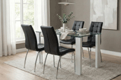 savona table + 4 chairs